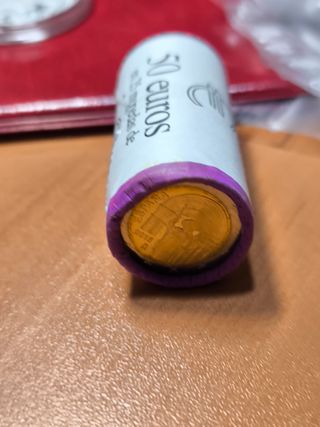 Cartucho Moneda 2 Euros Santiago 2018