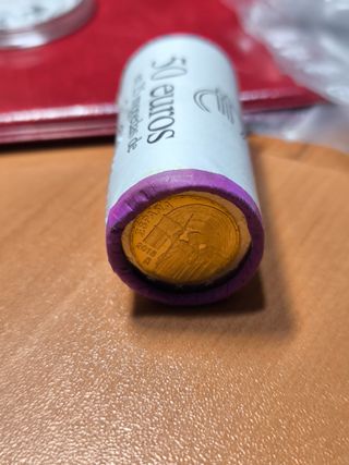 Cartucho Moneda 2 Euros Santiago 2018