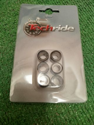 Rodillos 6g Zip NRG Typhoon Vespa LX Sfera 16x13