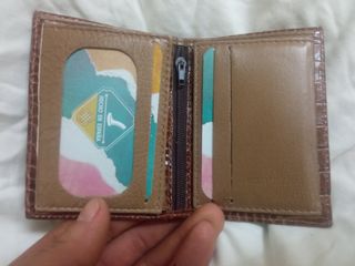 Cartera billetero Cocodrilo Cuero Piel