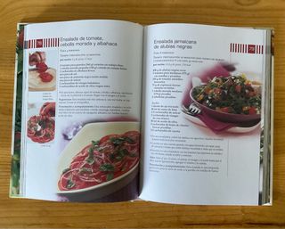 LIBRO DE LAS ENSALADAS Y DIETA BAJA EN CALORÍAS 
