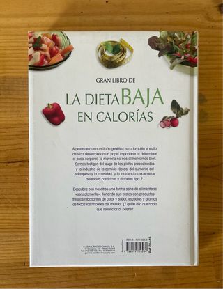 LIBRO DE LAS ENSALADAS Y DIETA BAJA EN CALORÍAS 