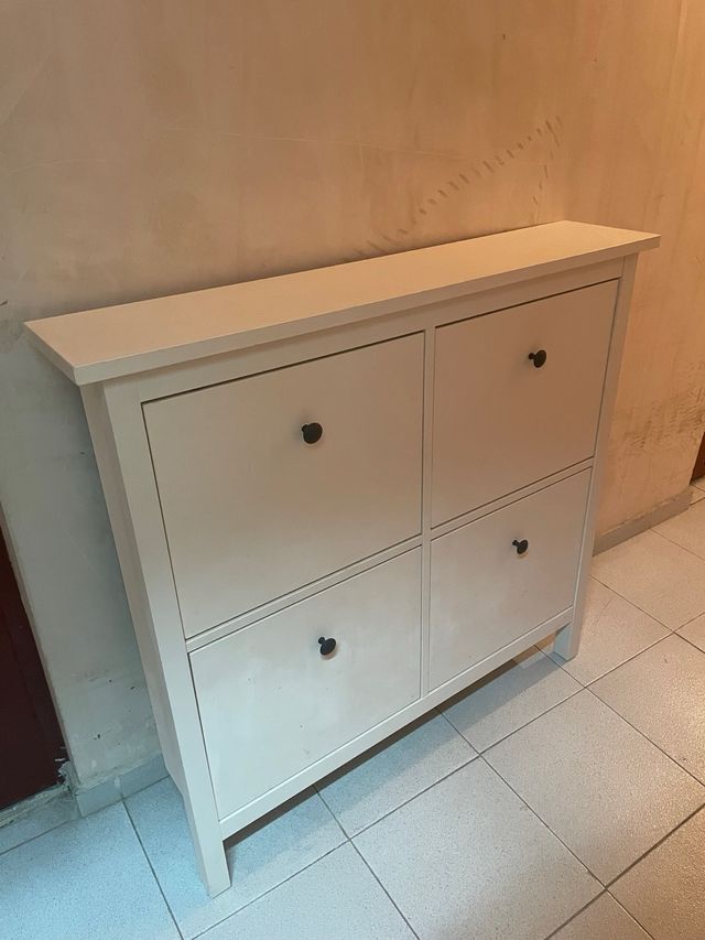 Zapatero Ikea Hemnes Blanco