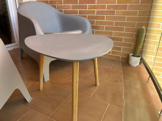 2 Sillones y mesa de exterior 