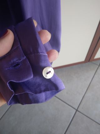 Camicia Tensione in donna viola taglia unica