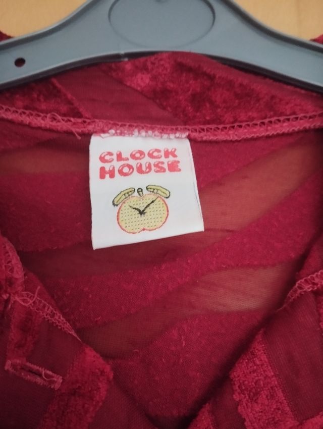 Blusa roja estampado cebra Clock House