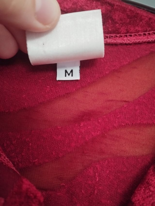 Blusa roja estampado cebra Clock House