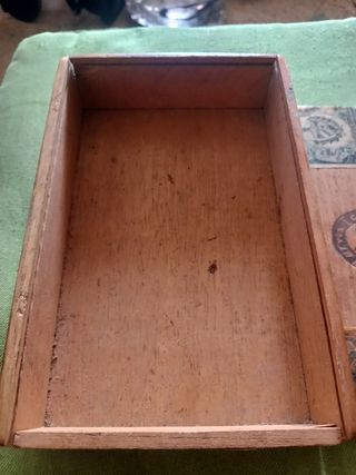 Caja antigua El Potosí Fábrica de Tabacos