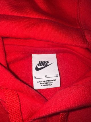 Sudadera Nike Roja