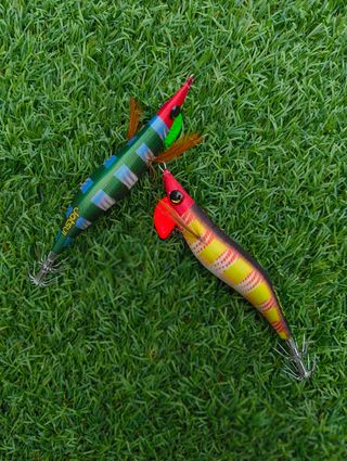 2 Deep Egi JATSUI tamaño 3.0, EGING, SEPIA,CHOCO