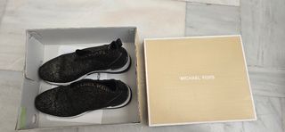 Botín de Tela elastizada Michael Kors Negro y Dora