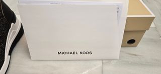 Botín de Tela elastizada Michael Kors Negro y Dora