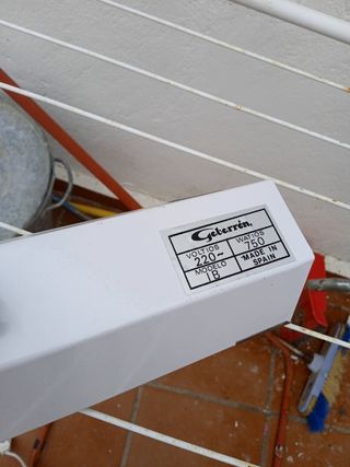 Calentador infrarrojos para colgar