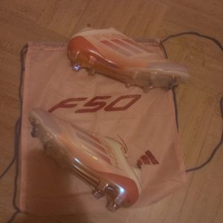 Scarpe Adidas F50 Lamine Yamal Rosa Taglia 43.5