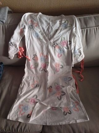 Vestido playero Women Secret flores