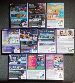 Lote 10 Juegos de Xbox 360 Kinect