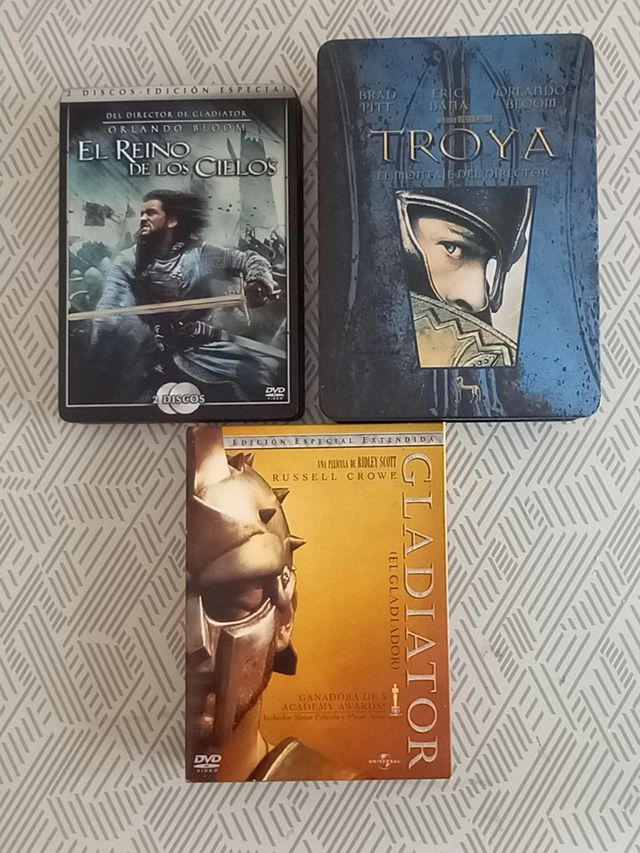 DVD . Cine Épico. Pack 3 Películas DVD.
