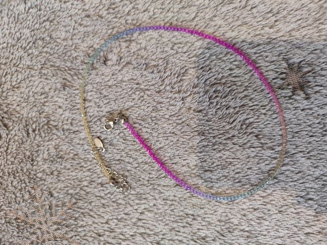 Collana girocollo acciaio inox handmade