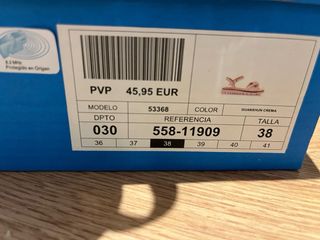 Sandalias Mustang Piel Talla 38 Beige