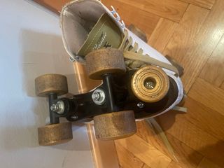 Patines Clásicos Blancos  talla 35