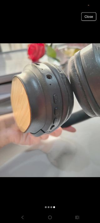 Cascos Inalámbricos Bluetooth Madera
