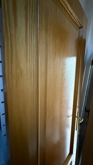 Puertas de madera para interior. 3 unidades.