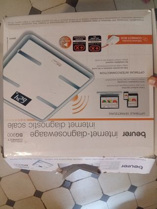 Báscula de baño con WiFi