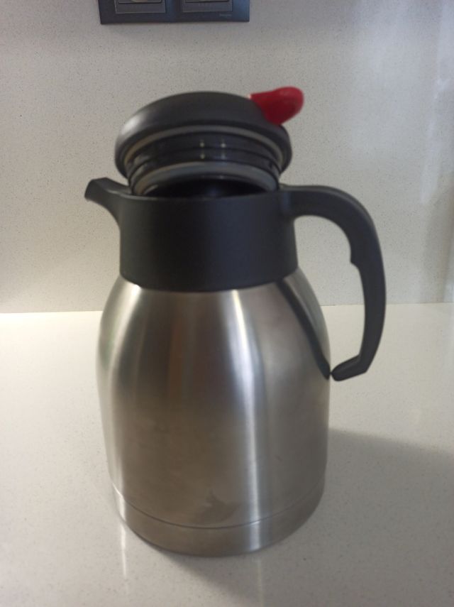 Jarra termo isotérmica 1.5L INOX y plástico