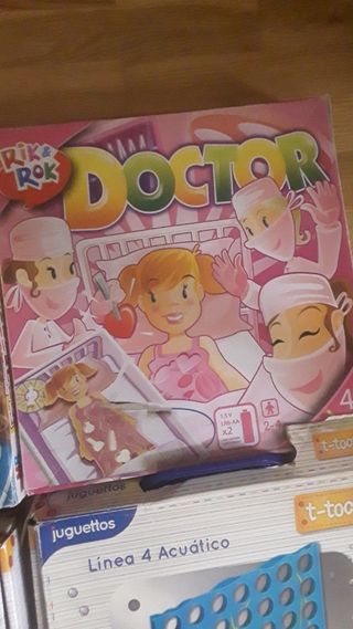 Lote de 6 juegos de mesa infantiles