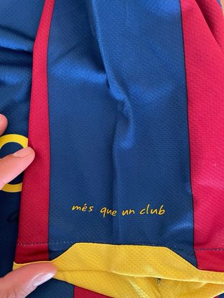 Camiseta FC Barcelona Leo Messi Firmada Talla M
