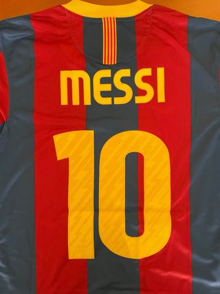 Camiseta FC Barcelona Leo Messi Firmada Talla M