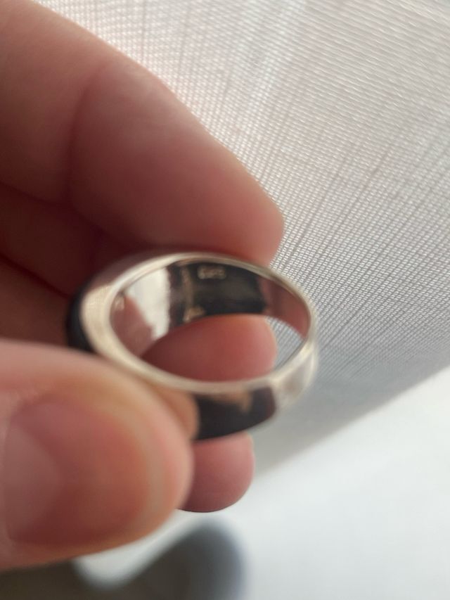 Anillo Plata y Ónix Talla 19