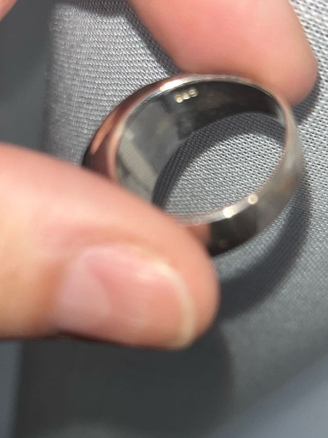 Anillo Plata y Ónix Talla 19