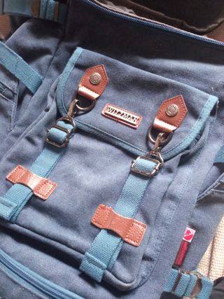 Mochila escolar/excursión azul