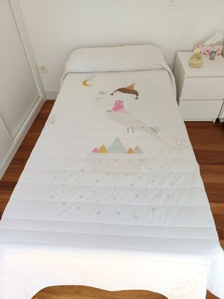 Lote ropa de cama 90cm Haciendo el indio