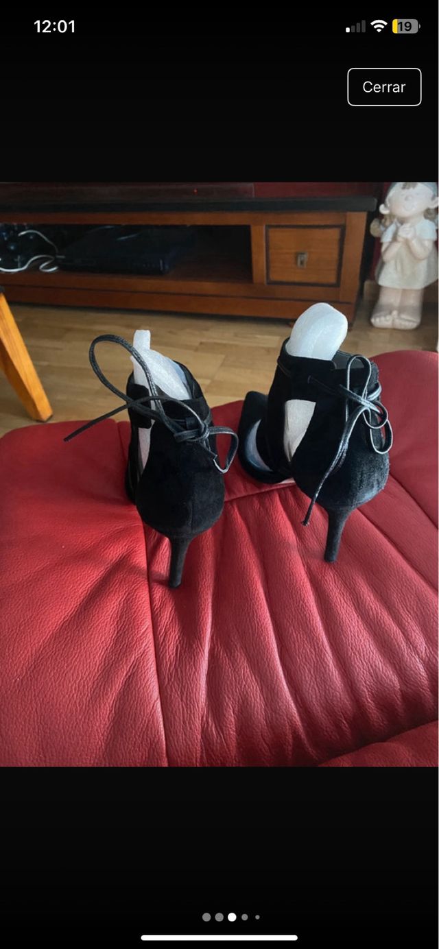 Zapatos Guess Talla 38 Negros