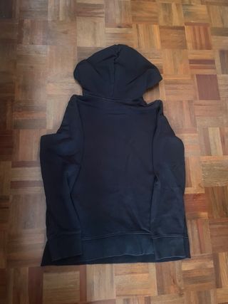 Sudadera Adidas Negra con Logo Trefoil