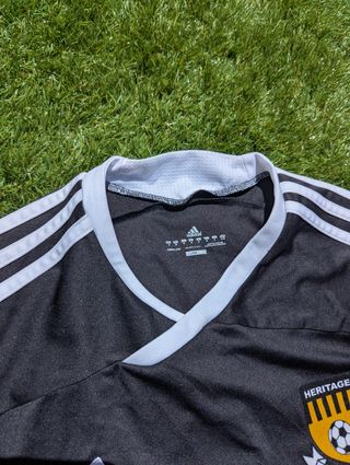 Camiseta Fútbol Adidas Heritage Soccer Club Negra