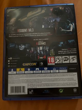 Resident Evil 3 PS4 (PlayStation 4) Capcom