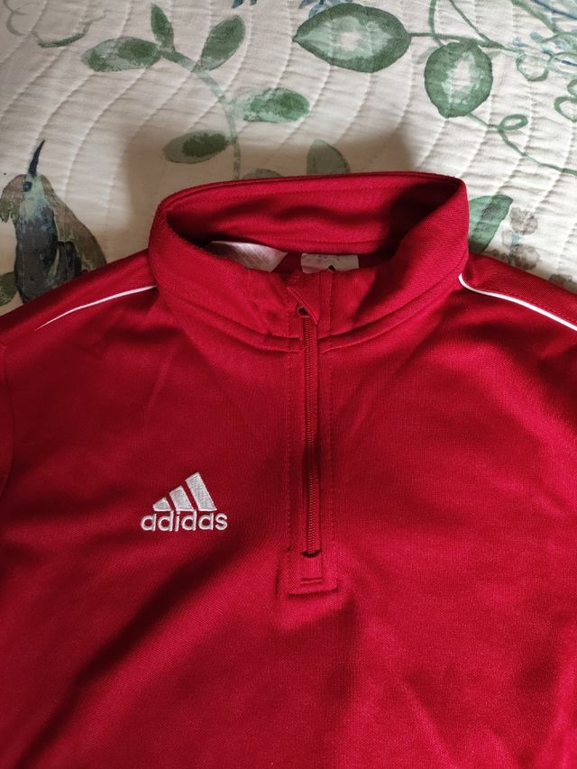Polo Adidas Rojo Niño
