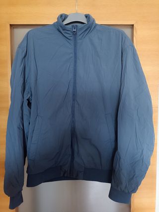 Chaqueta Zara Hombre Azul Marino Ligera