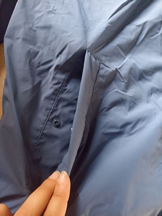Chaqueta Zara Hombre Azul Marino Ligera