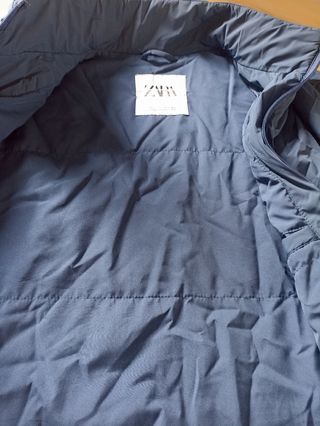 Chaqueta Zara Hombre Azul Marino Ligera