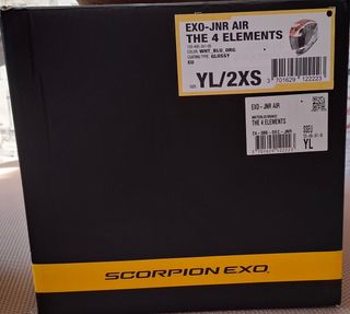 Casco integral Scorpion EXO Junior NUEVO A ESTRENO