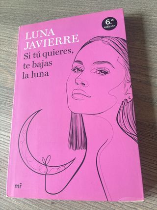 libro, si tú quieres te bajas la luna