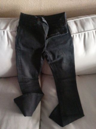 Vaqueros Zara Negros Talla 36