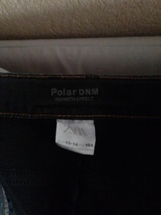 Vaqueros Zara Negros Talla 36