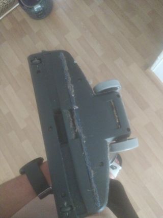 Aspiradora de mano negra