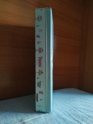 Scatola / box di metallo / latta "stile vintage"