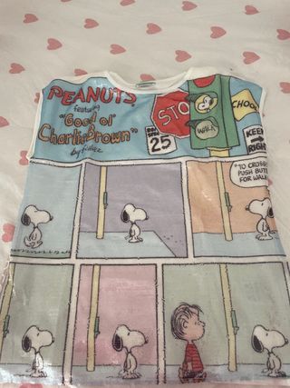 Camiseta Peanuts Charlie Brown Lentejuelas Niña